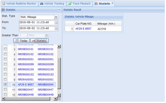 Web base tracking system