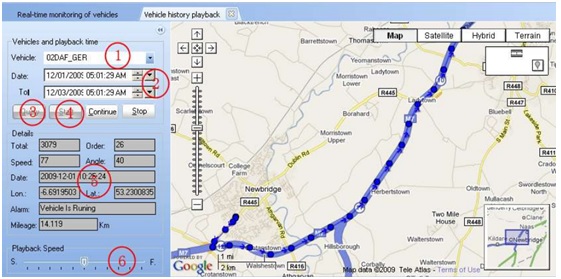 Fleet management system (Android &IOS)